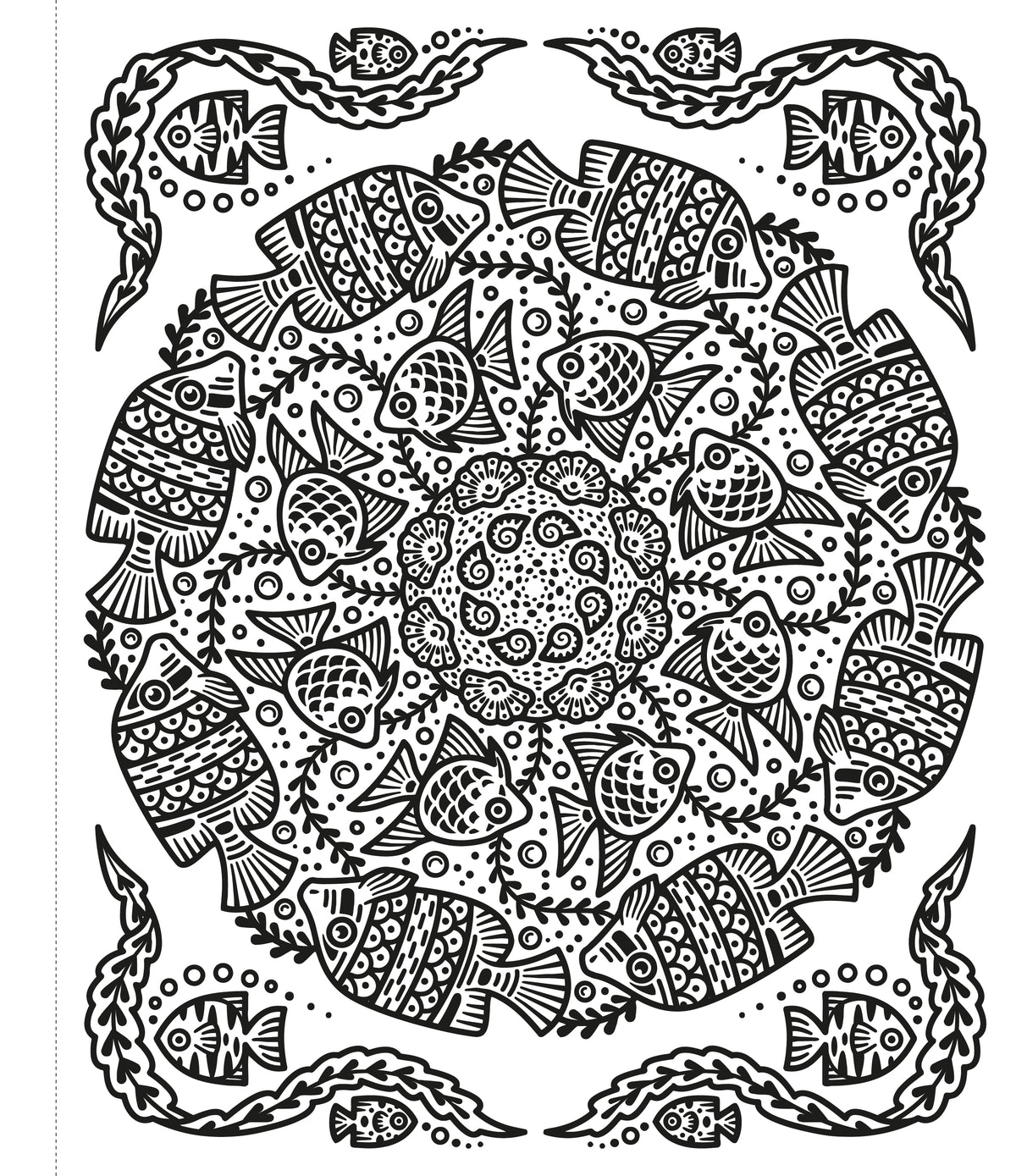 Dipingo per magia - Mandala - Usborne - pagine interne
