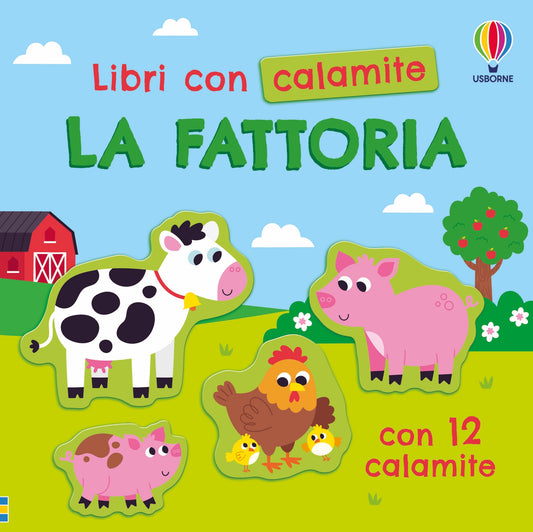 Libri con calamite - Fattoria - Kristie Pickersgill - Usborne - copertina