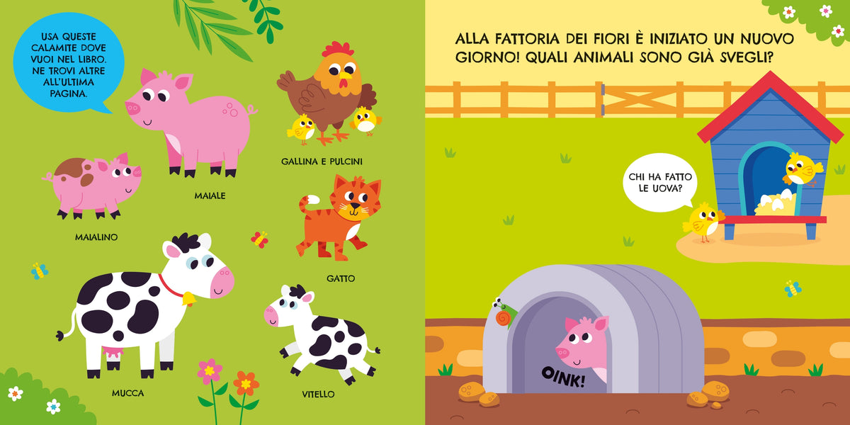 Libri con calamite - Fattoria - Usborne - pagine interne