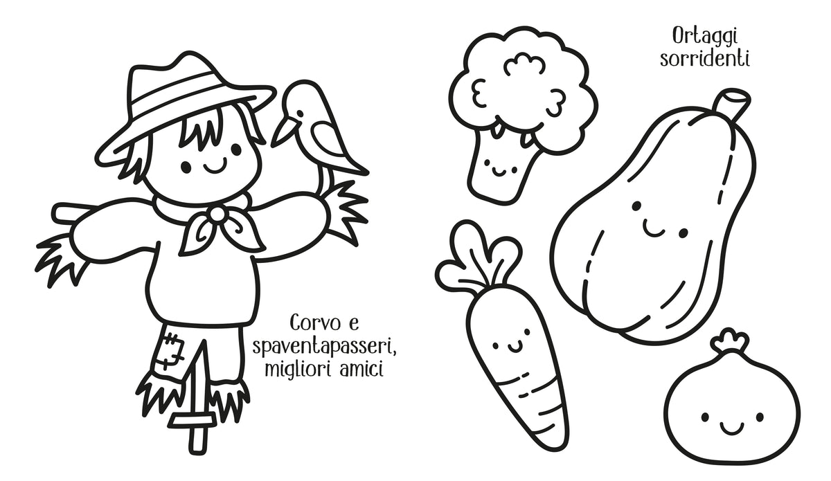 Colorare che passione! - Autunno - Usborne - pagine interne