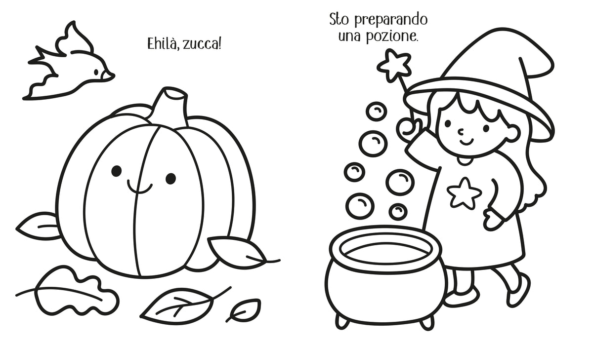 Colorare che passione! - Autunno - Usborne - pagine interne