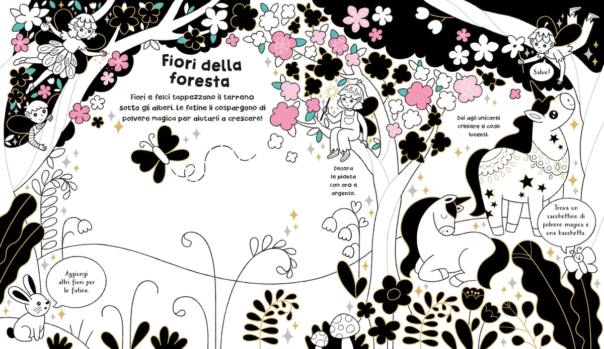 La foresta incantata - Usborne - pagine interne