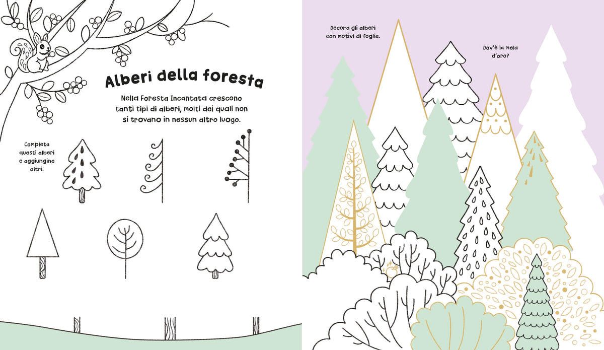 La foresta incantata - Usborne - pagine interne