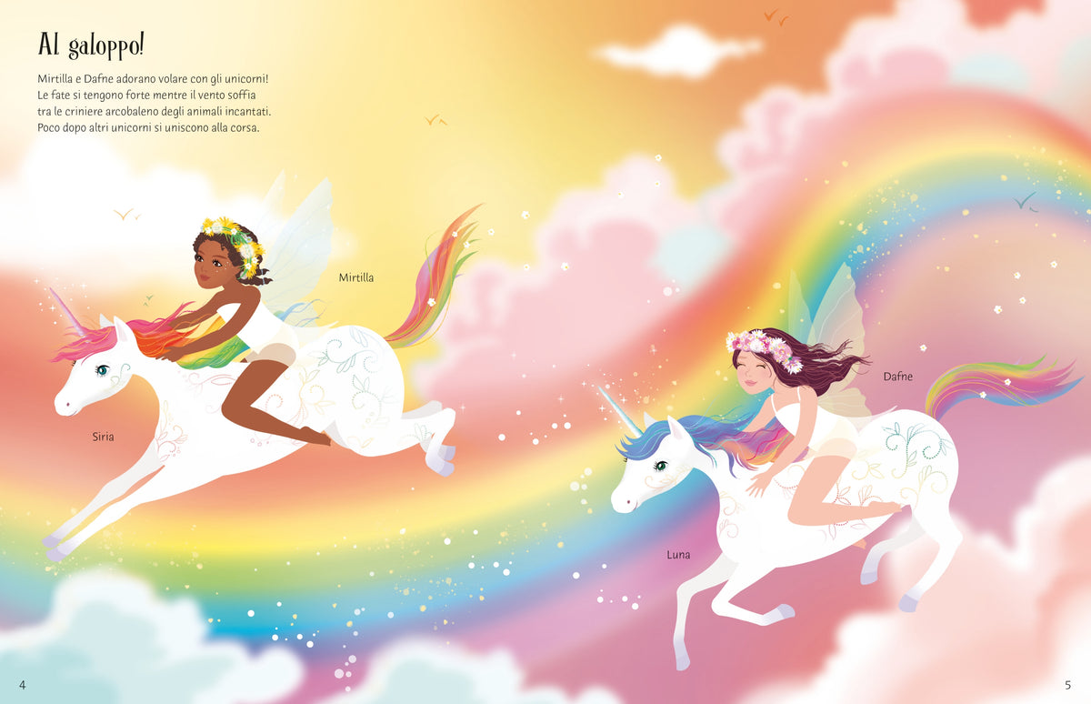 Collezione Vesto le bamboline - Unicorni - Usborne - pagine interne