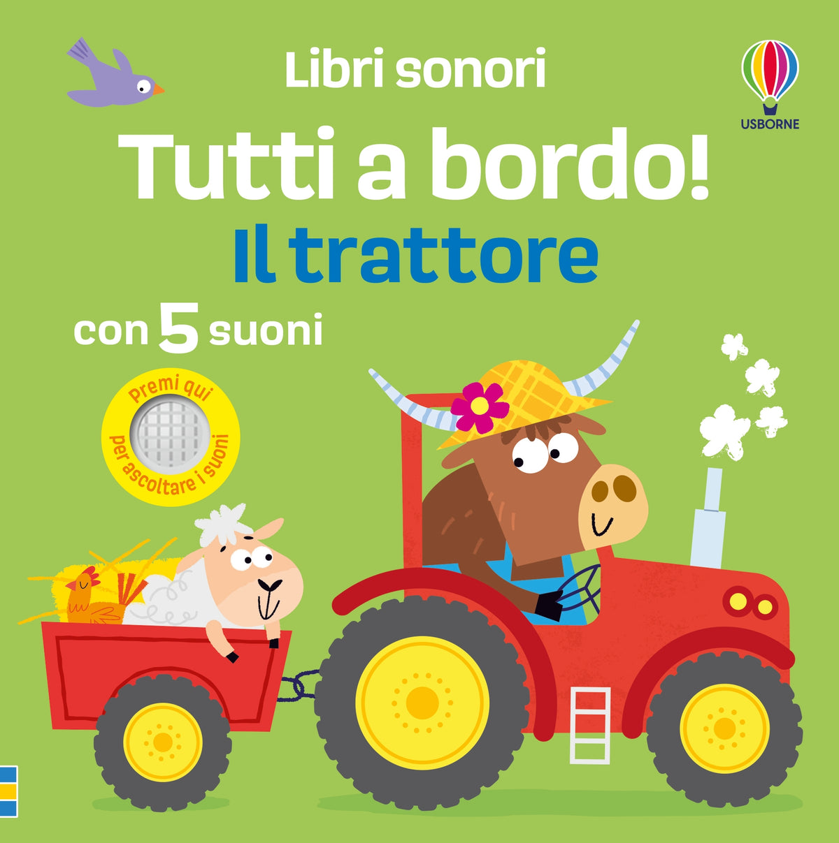 Libri sonori - Il trattore - Sam Taplin - Usborne - copertina