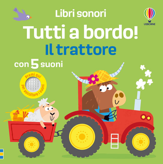 Libri sonori - Il trattore - Sam Taplin - Usborne - copertina