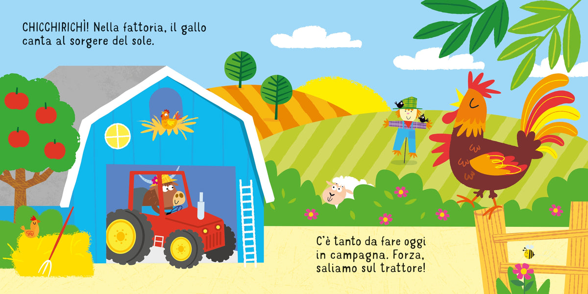 Libri sonori - Il trattore - Usborne - pagine interne