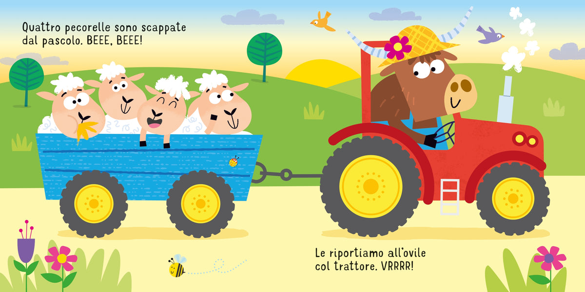 Libri sonori - Il trattore - Usborne - pagine interne
