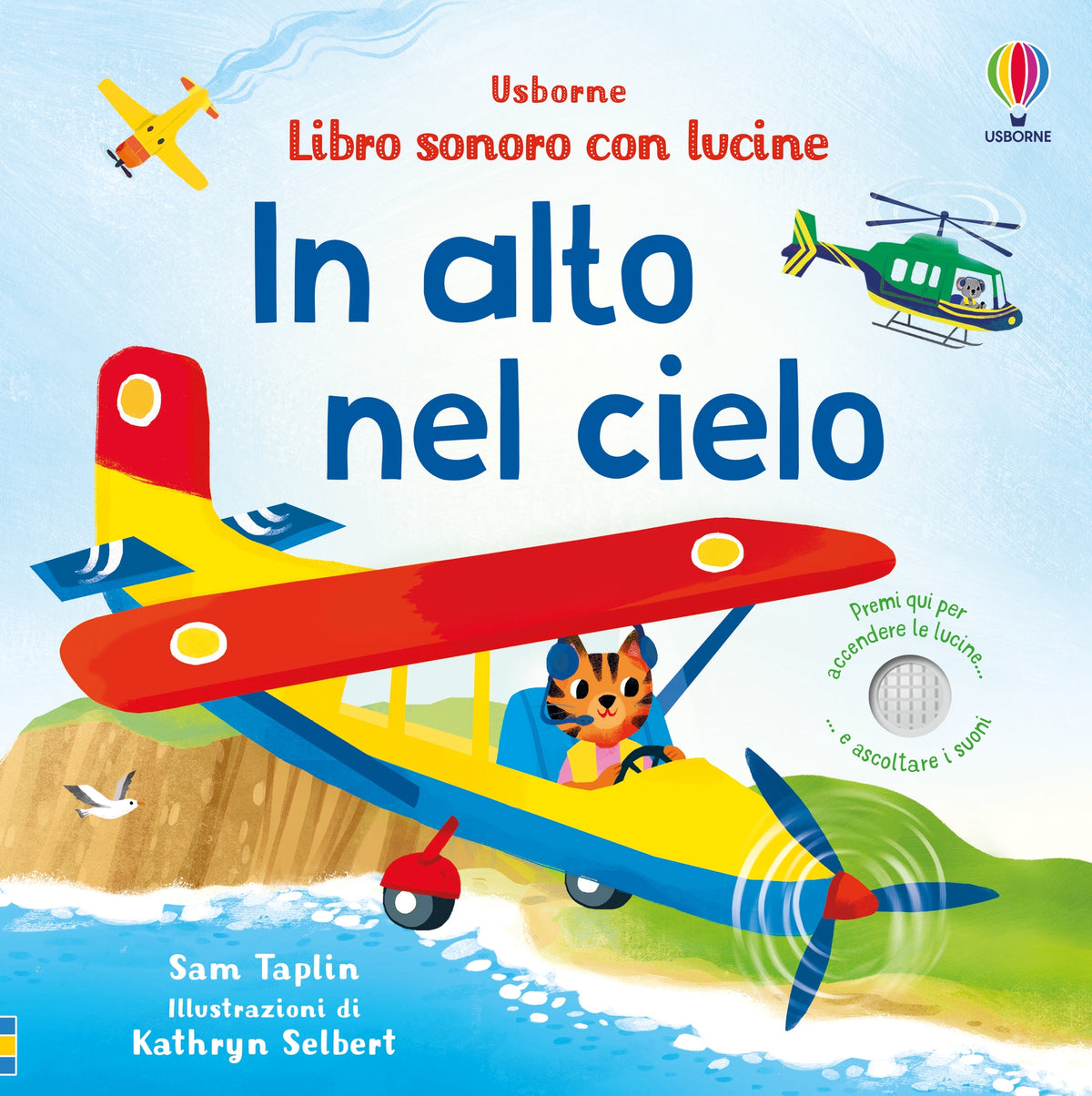 In alto nel cielo - Sam Taplin - Usborne - copertina