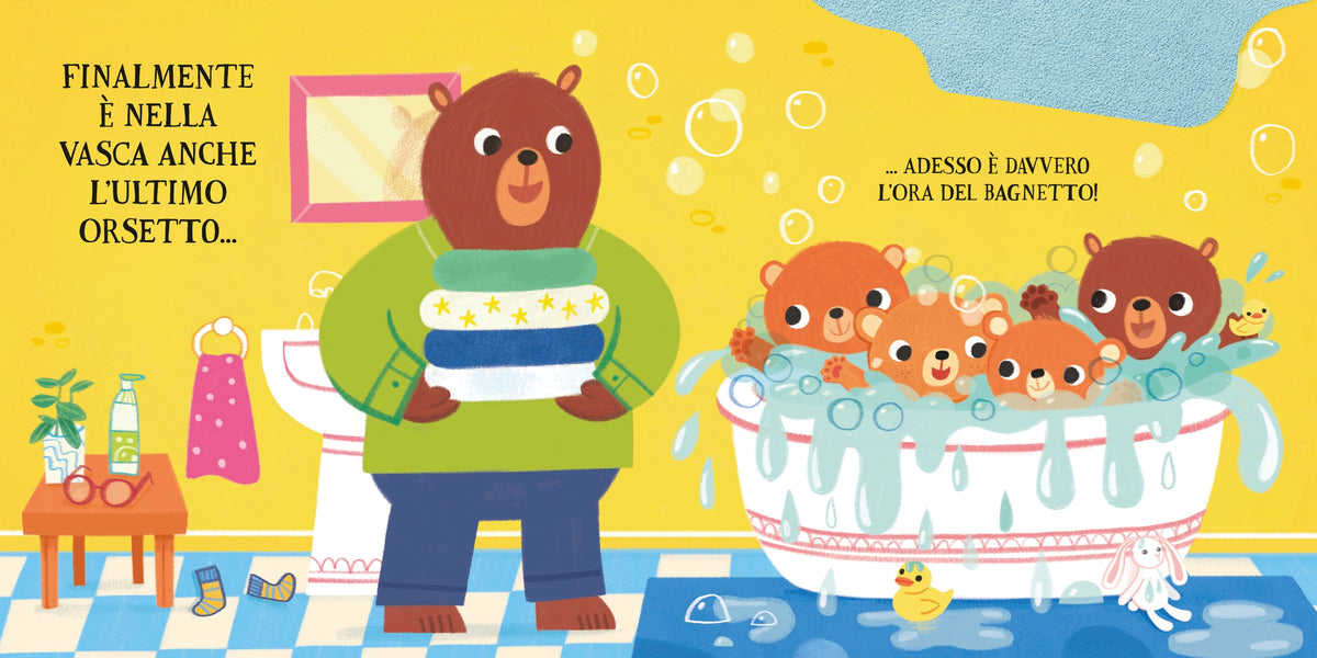 Il bagnetto degli orsetti - Usborne - pagine interne