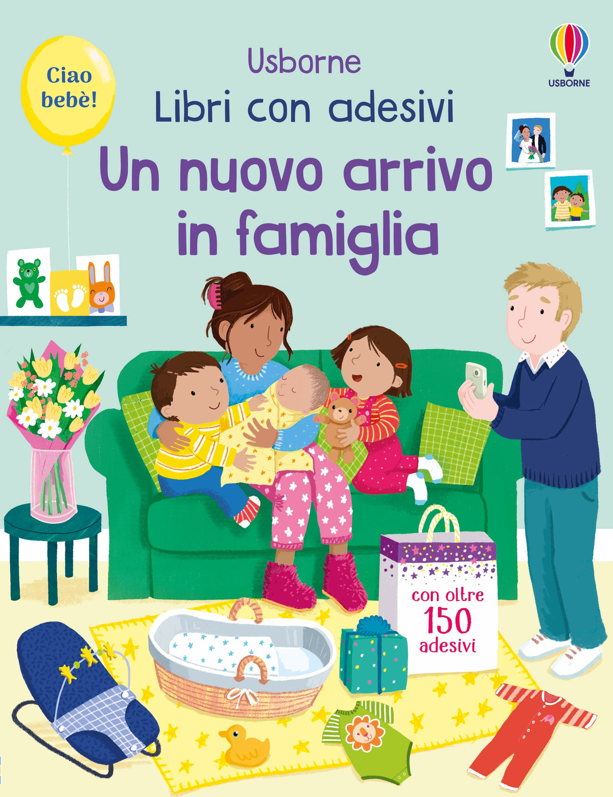 Un nuovo arrivo in famiglia - Jessica Greenwell - Usborne - copertina