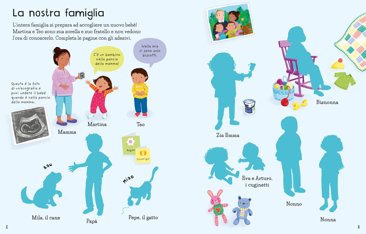 Un nuovo arrivo in famiglia - Usborne - pagine interne