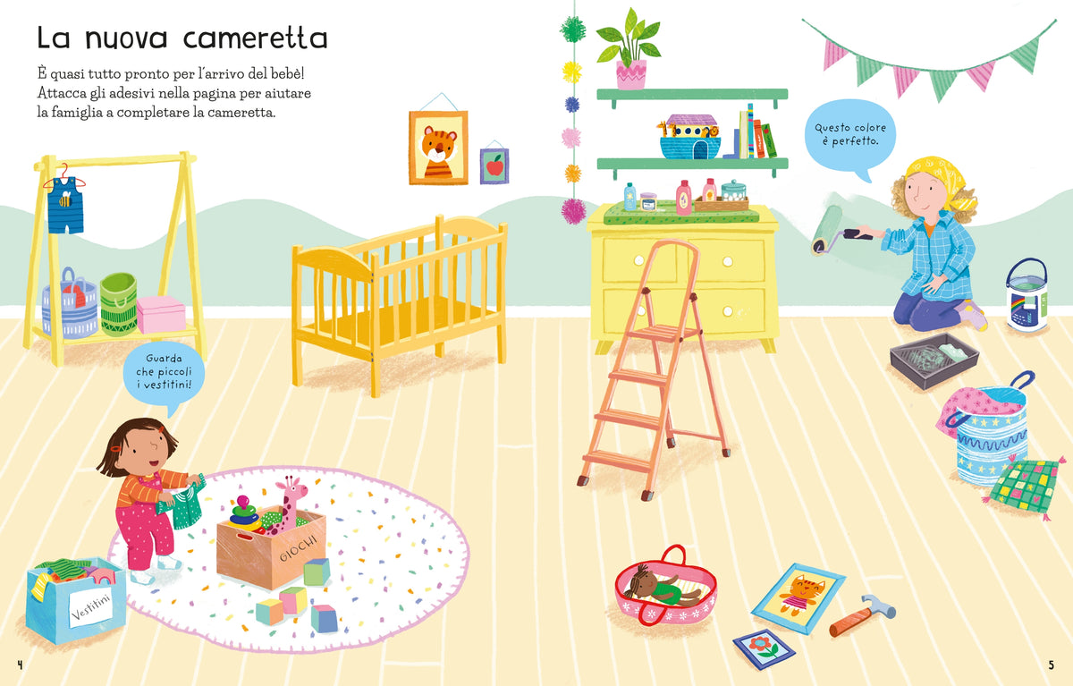 Un nuovo arrivo in famiglia - Usborne - pagine interne
