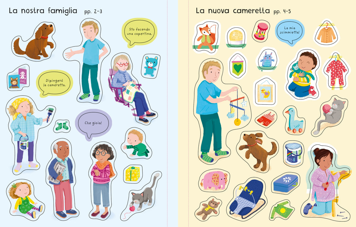 Un nuovo arrivo in famiglia - Usborne - pagine interne