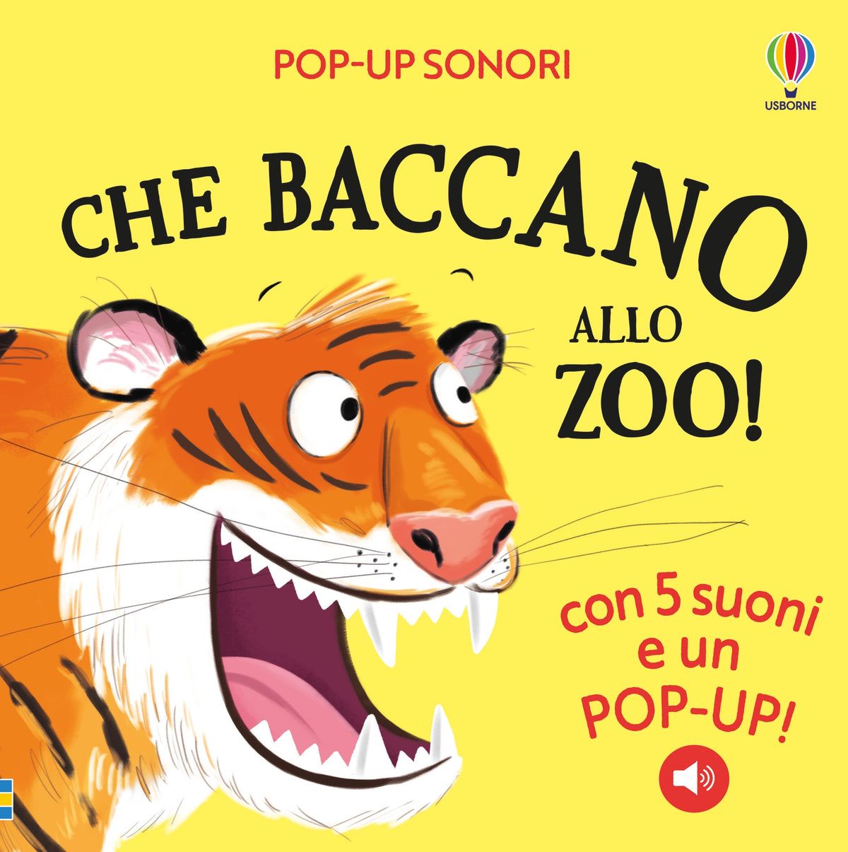 Che baccano allo zoo! - Sam Taplin - Usborne - copertina