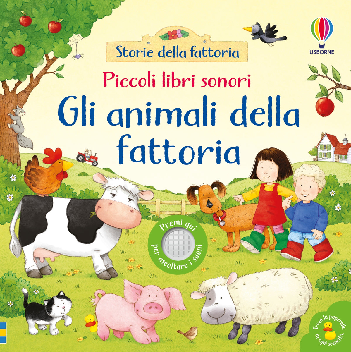 Gli animali della fattoria - Sam Taplin - Usborne - copertina