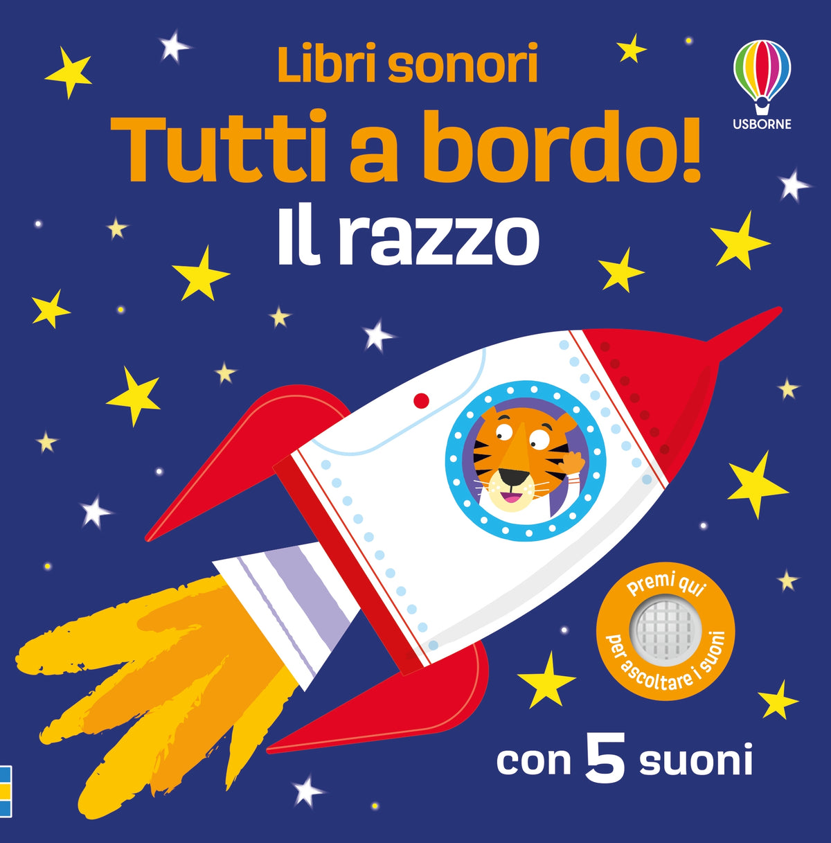 Libri sonori - Il razzo - Sam Taplin - Usborne - copertina