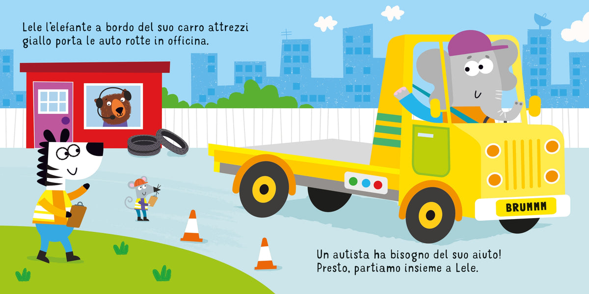Il carro attrezzi - Usborne - pagine interne