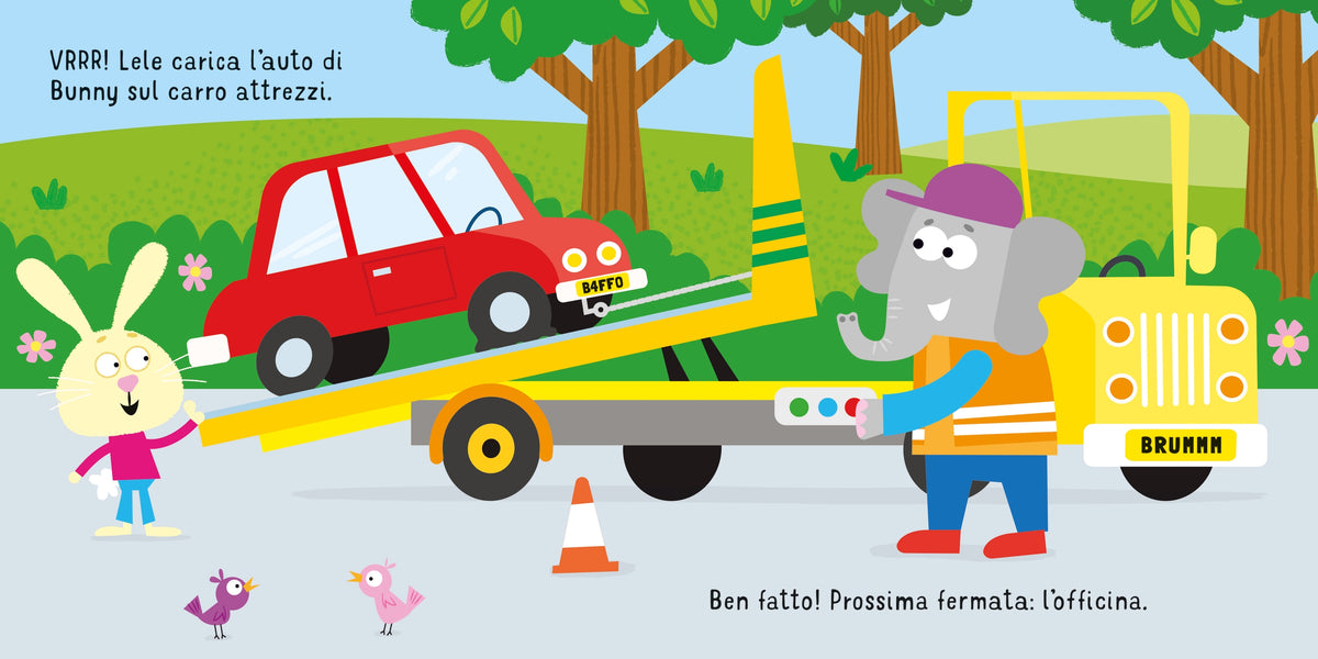 Il carro attrezzi - Usborne - pagine interne