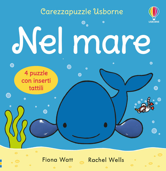 Carezzapuzzle - Nel mare - Fiona Watt - Usborne - copertina