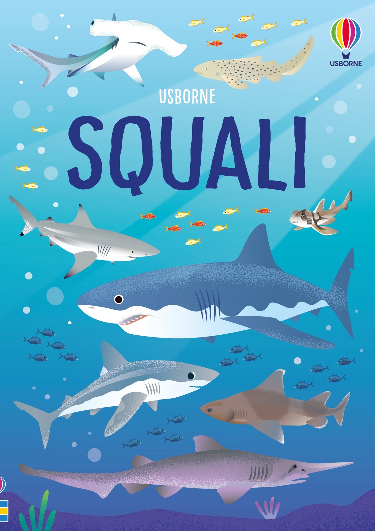 Libro e puzzle - Squali - Usborne - pagine interne