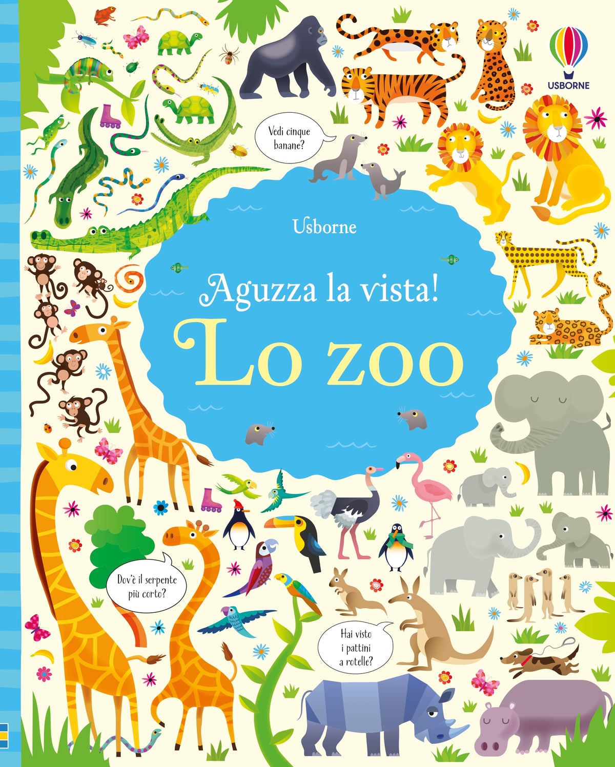 Libro e puzzle - Lo zoo - Usborne - pagine interne