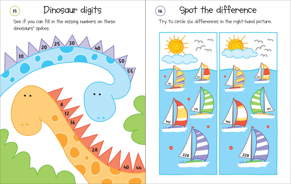 Holiday Puzzles - Usborne - pagine interne