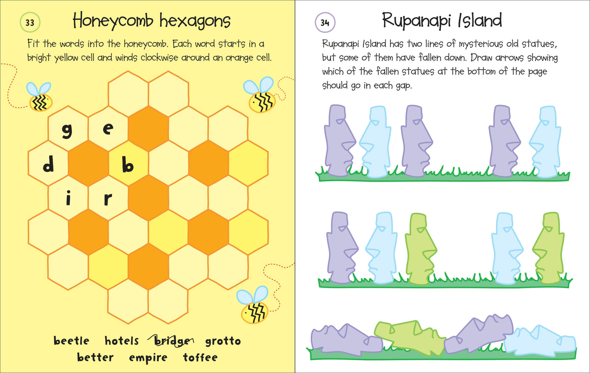 Holiday Puzzles - Usborne - pagine interne