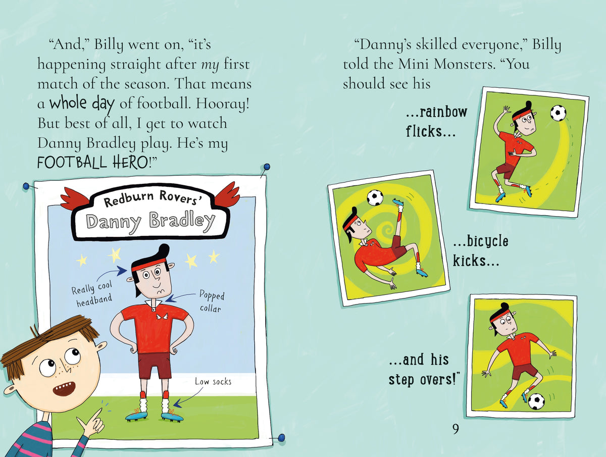 Billy and the Mini Monsters: Monsters Play Football - Usborne - pagine interne