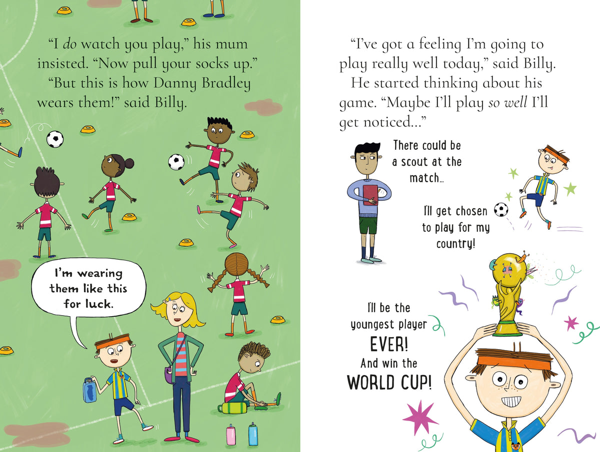 Billy and the Mini Monsters: Monsters Play Football - Usborne - pagine interne