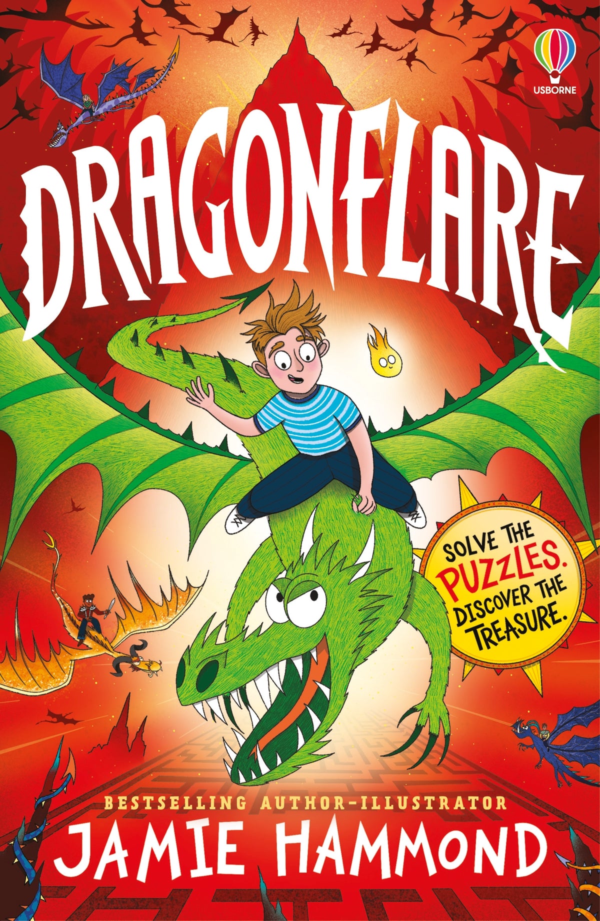 Dragonflare - Jamie Hammond - Usborne - copertina