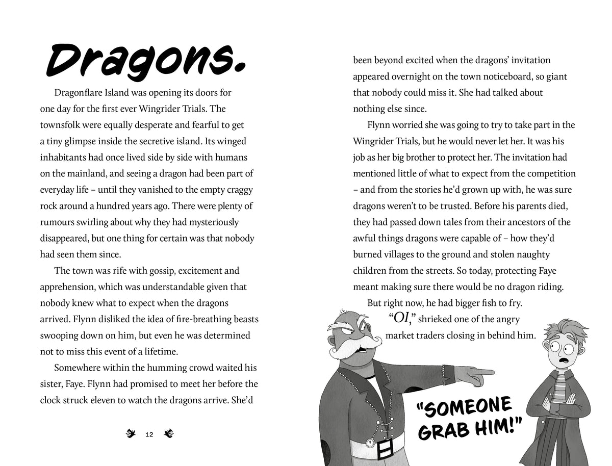 Dragonflare - Usborne - pagine interne