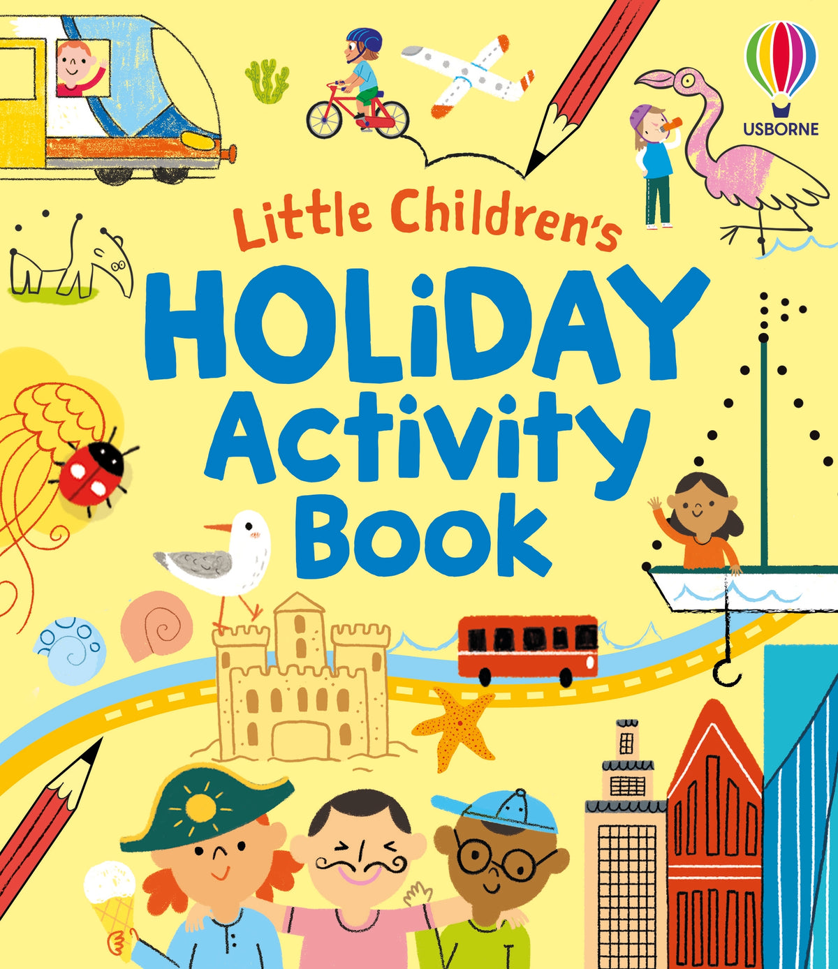 Little Children's Holiday Activity Book - Rebecca Gilpin - Usborne - copertina