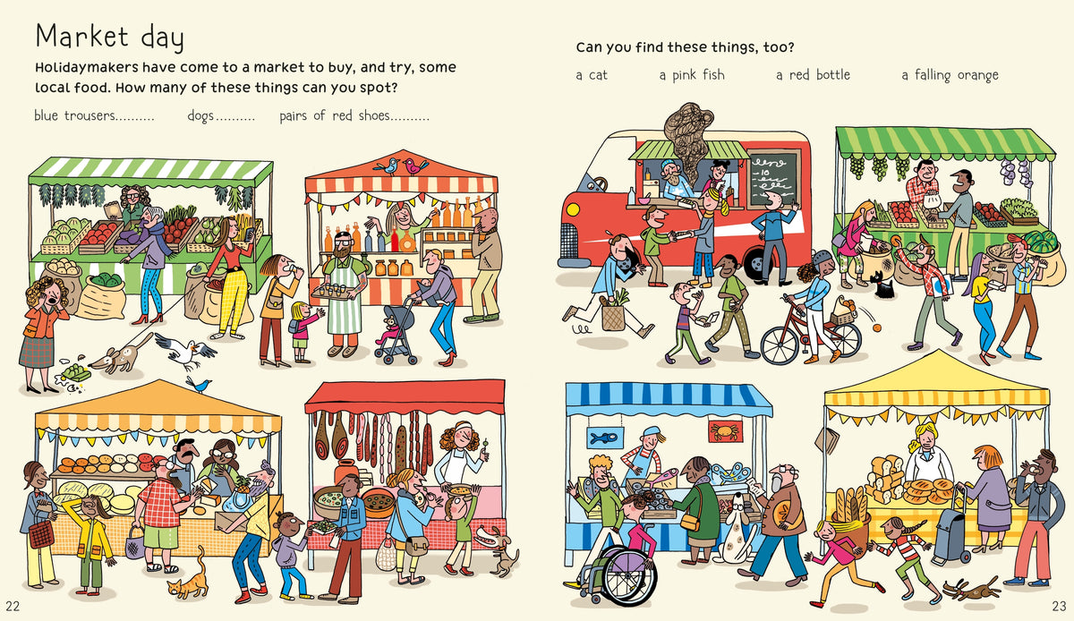 Little Children's Holiday Activity Book - Usborne - pagine interne