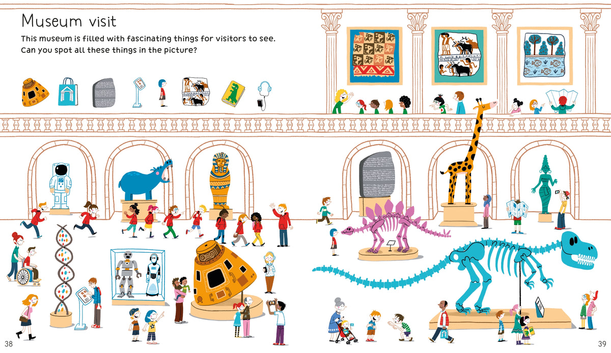 Little Children's Holiday Activity Book - Usborne - pagine interne