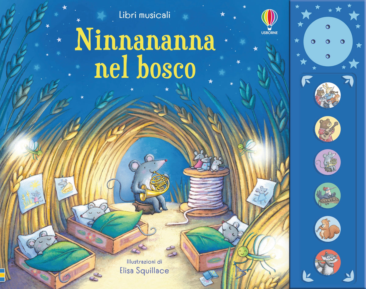 Ninnananna nel bosco - Fiona Watt - Usborne - copertina