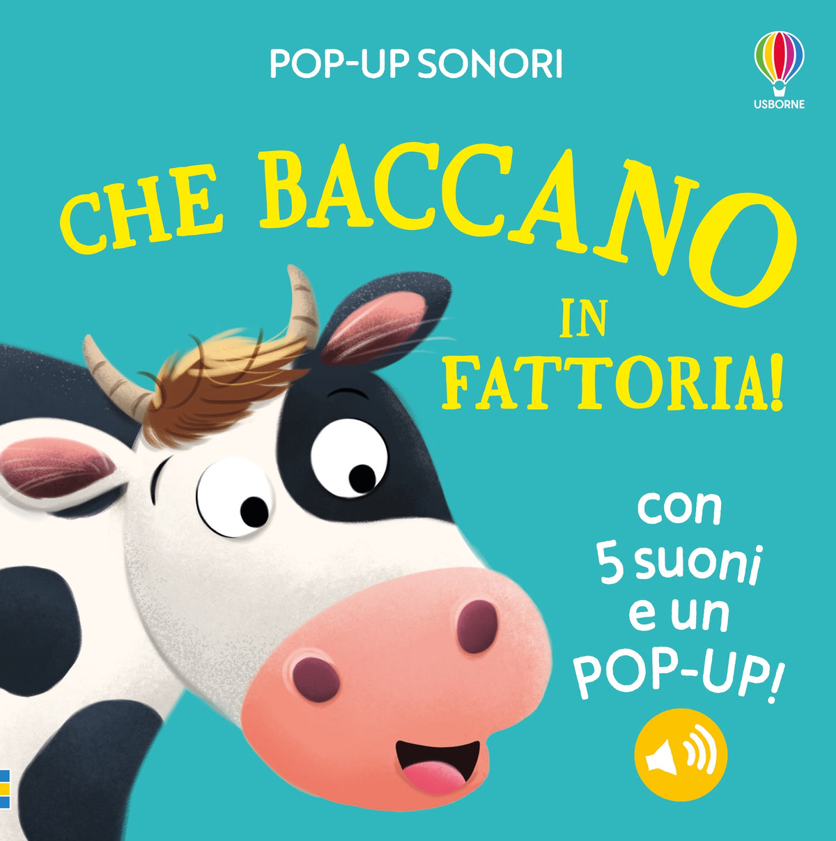 Che baccano in fattoria! - Sam Taplin - Usborne - copertina