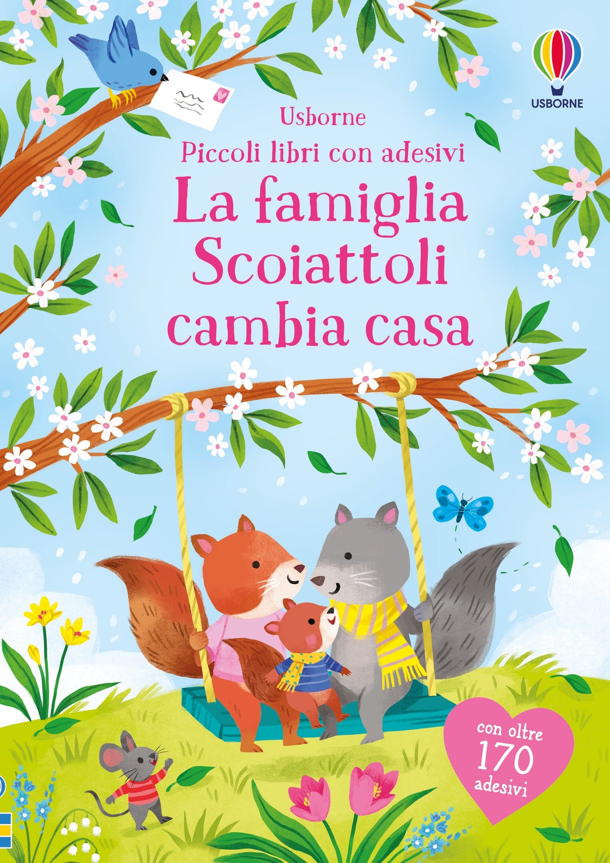 La famiglia Scoiattoli cambia casa - Holly Bathie - Usborne - copertina
