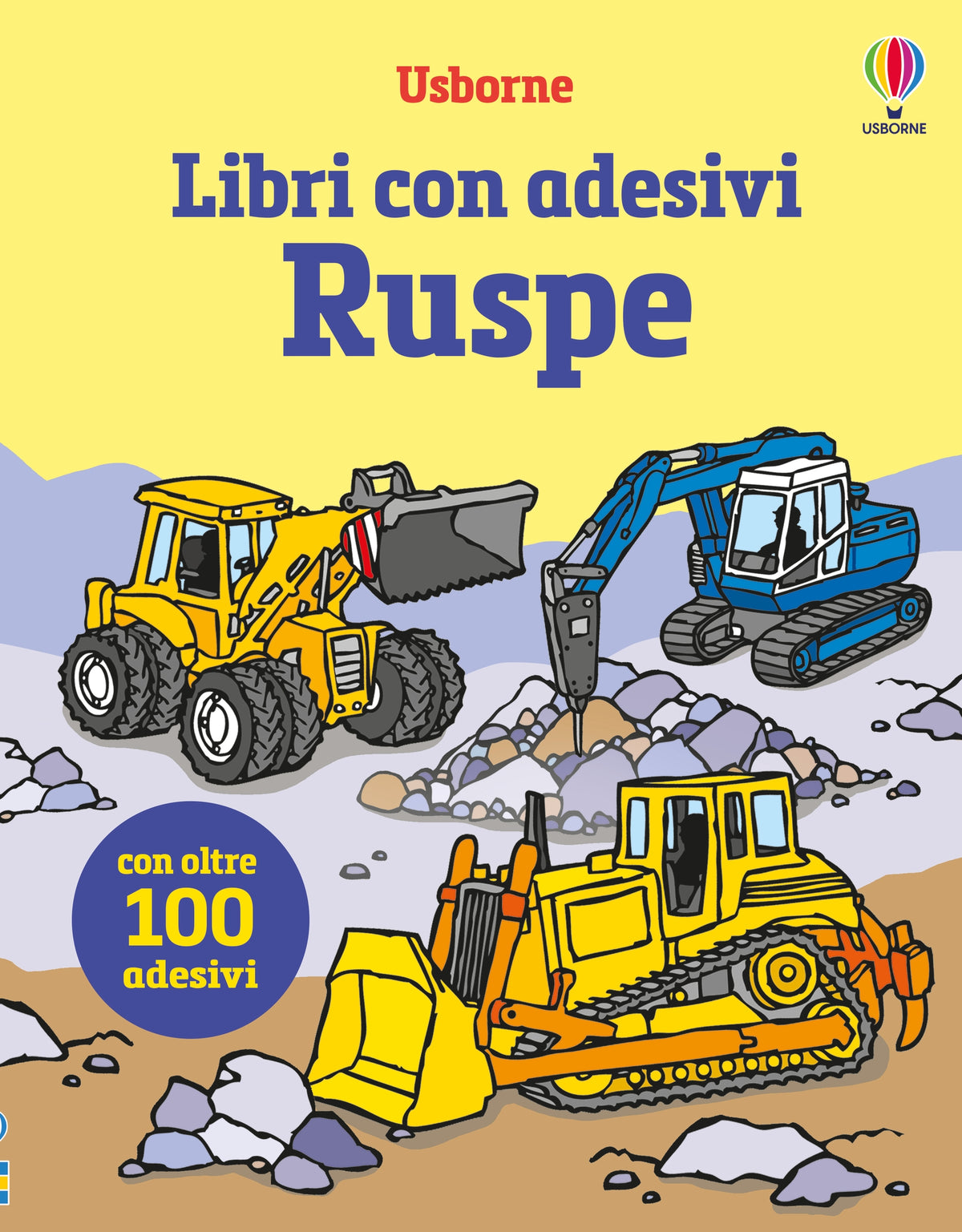 Libri con adesivi - Ruspe - Sam Taplin - Usborne - copertina