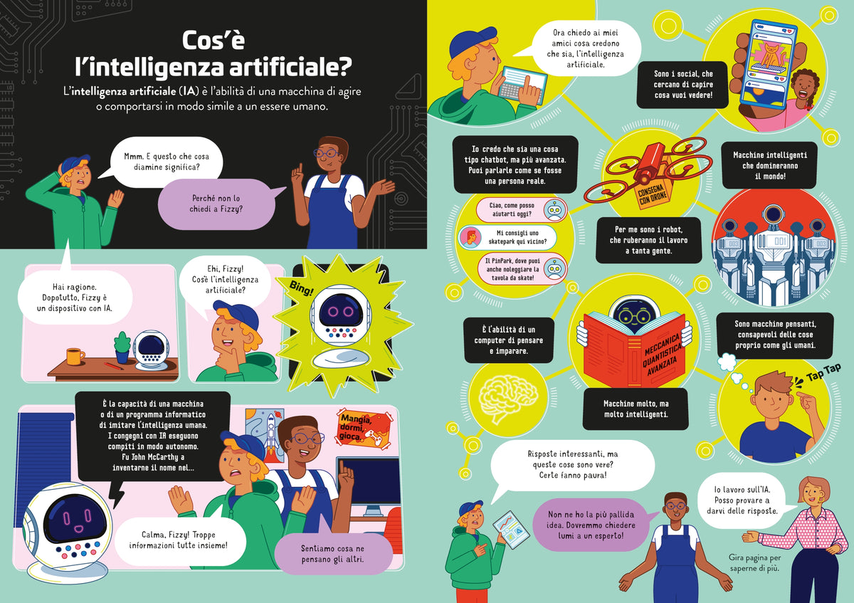 IA - Il mondo dell'intelligenza artificiale - Usborne - pagine interne