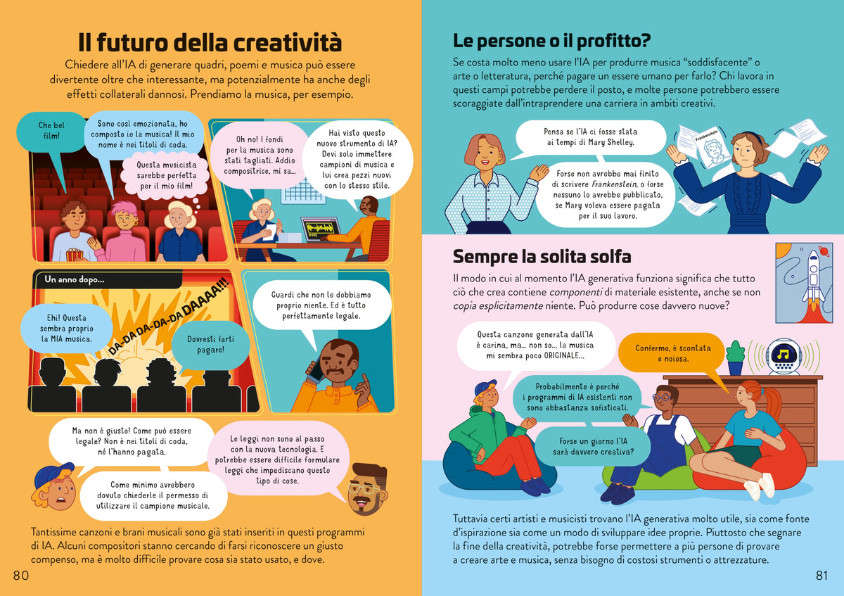 IA - Il mondo dell'intelligenza artificiale - Usborne - pagine interne
