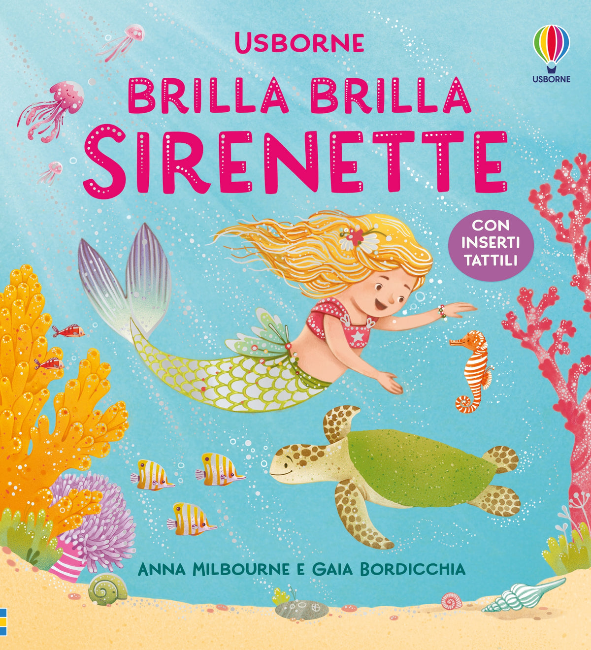 Brilla brilla - Sirenette - Anna Milbourne - Usborne - copertina