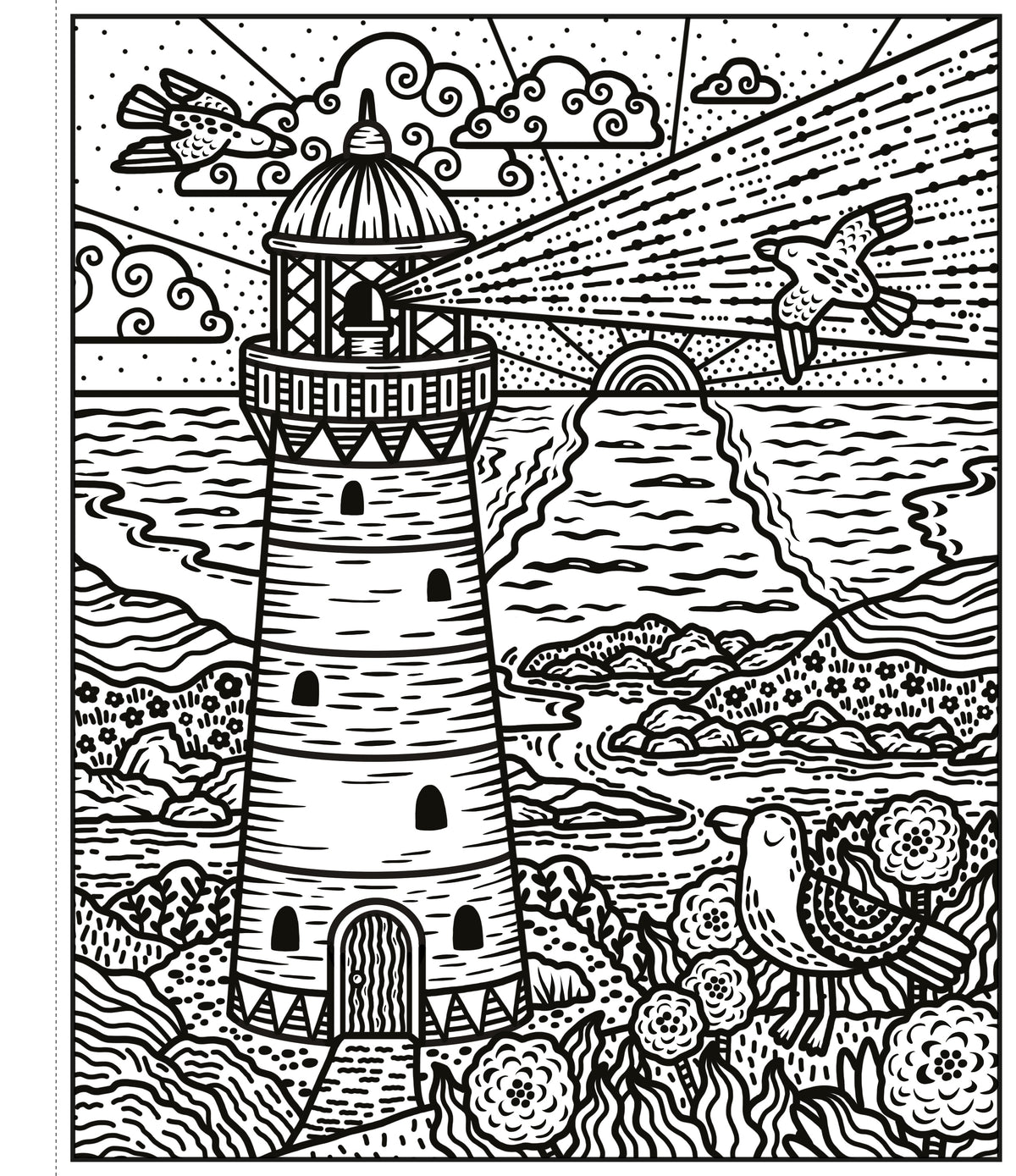 Coloro per magia - In riva al mare - Usborne - pagine interne