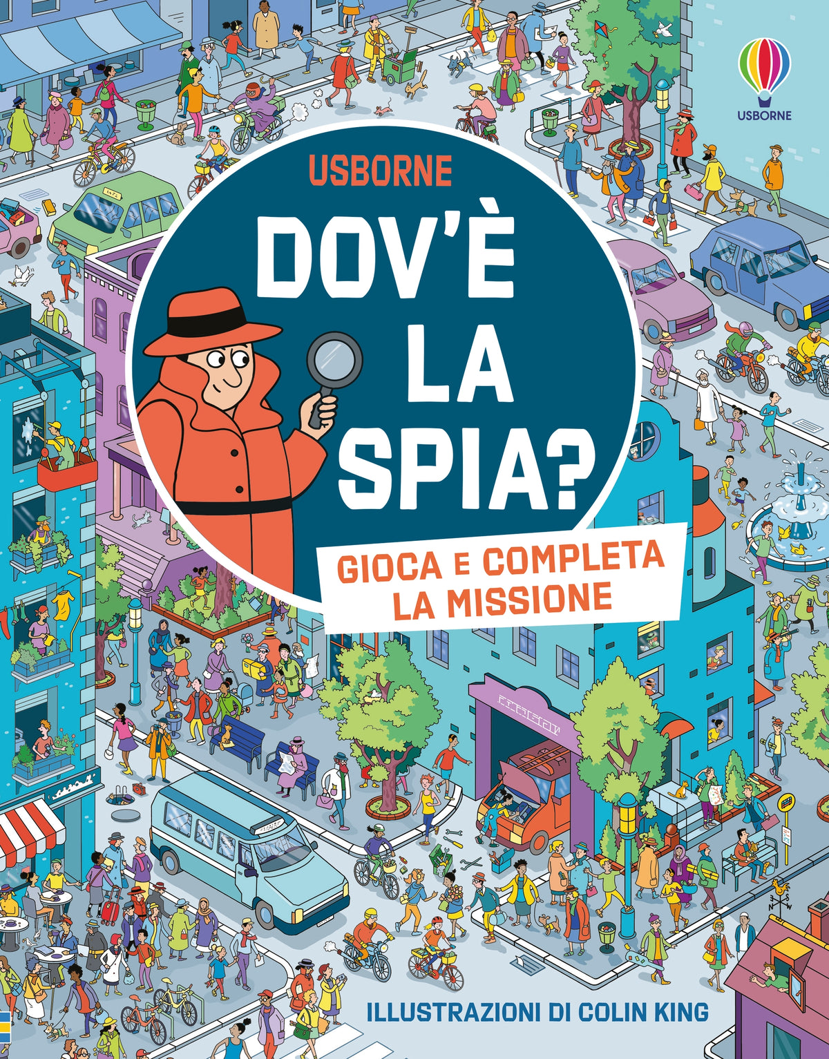 Dov'è la spia? - Alex Frith, Laura Cowan - Usborne - copertina