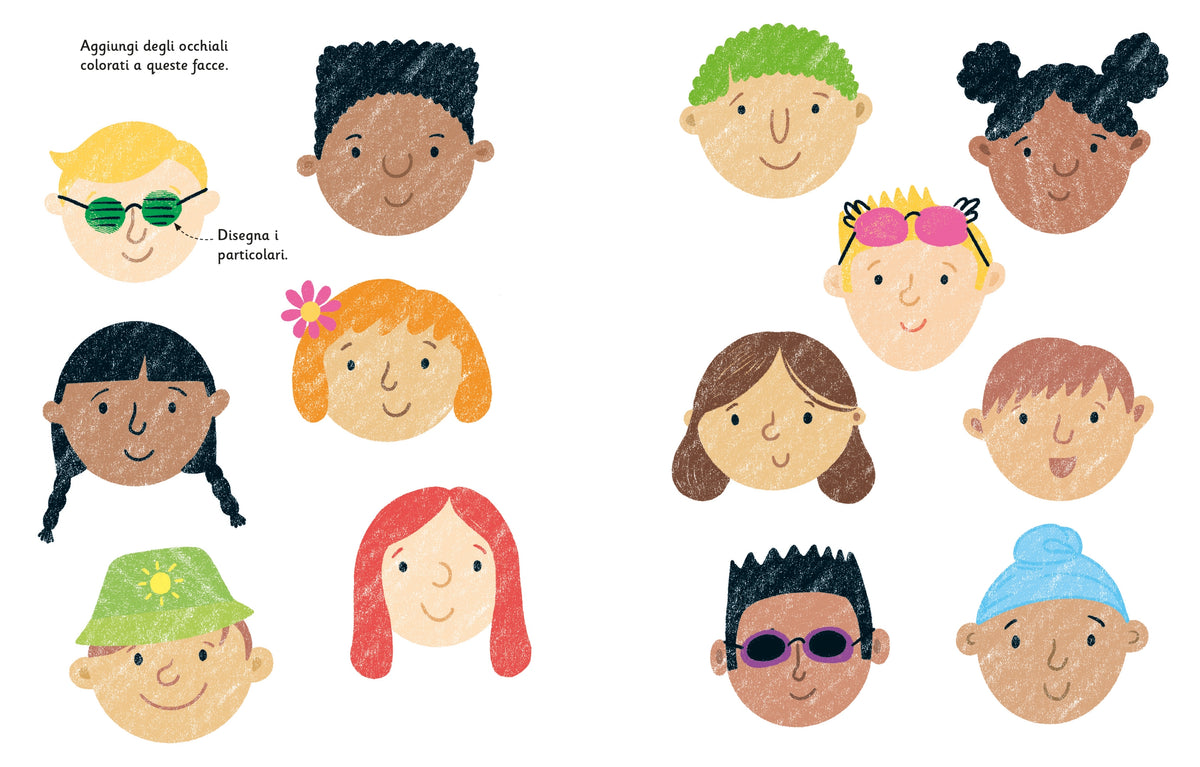 Disegno con le dita - Estate - Usborne - pagine interne