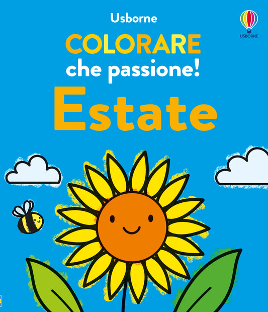 Colorare che passione! - Estate - Alice James - Usborne - copertina