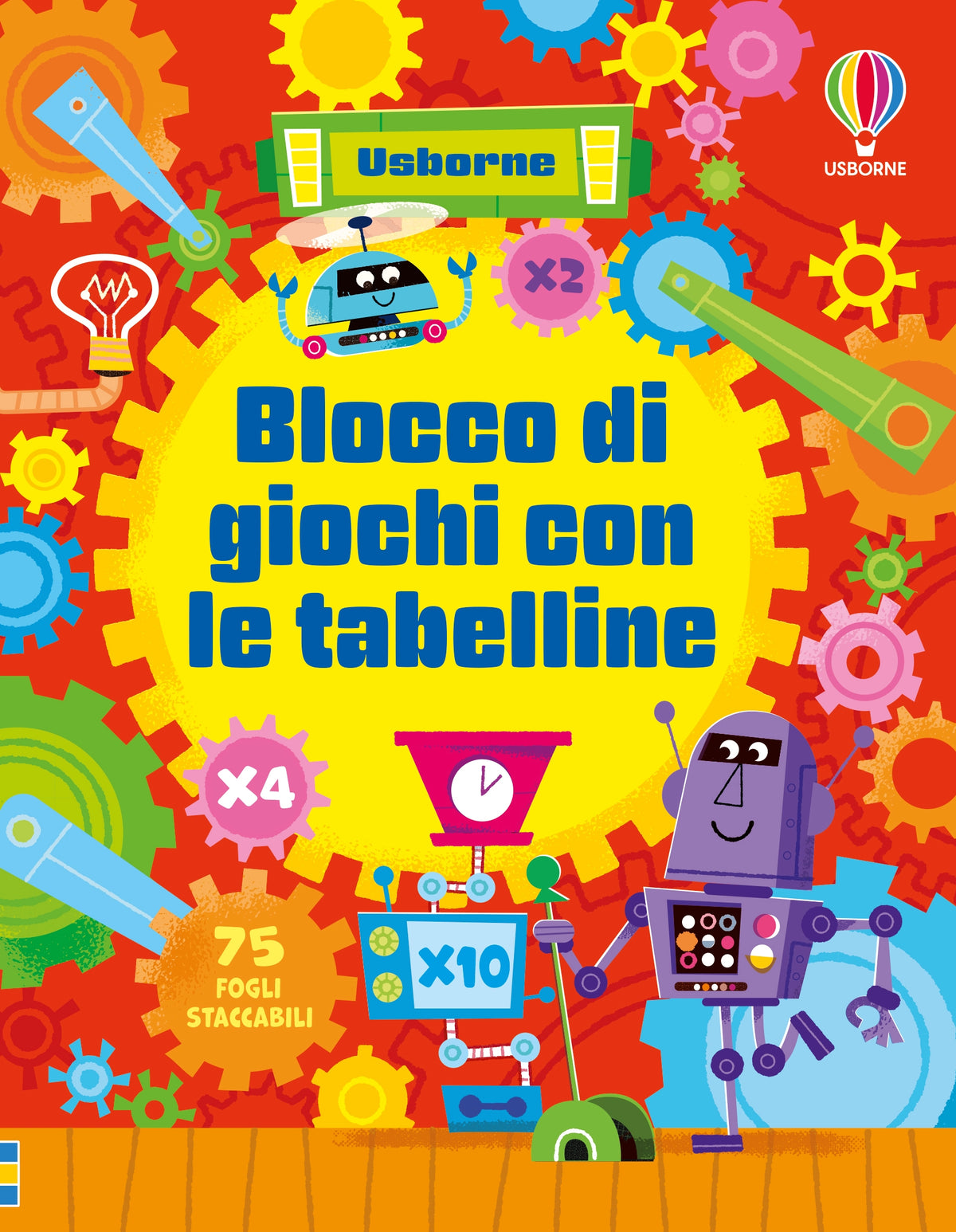 Blocco di giochi con le tabelline - Sam Smith - Usborne - copertina