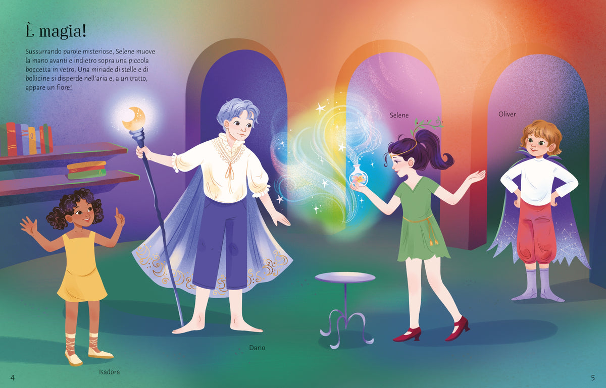 Vesto le bamboline - Streghe e stregoni - Usborne - pagine interne