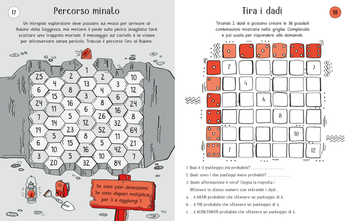 Enigmistica matematica - Usborne - pagine interne