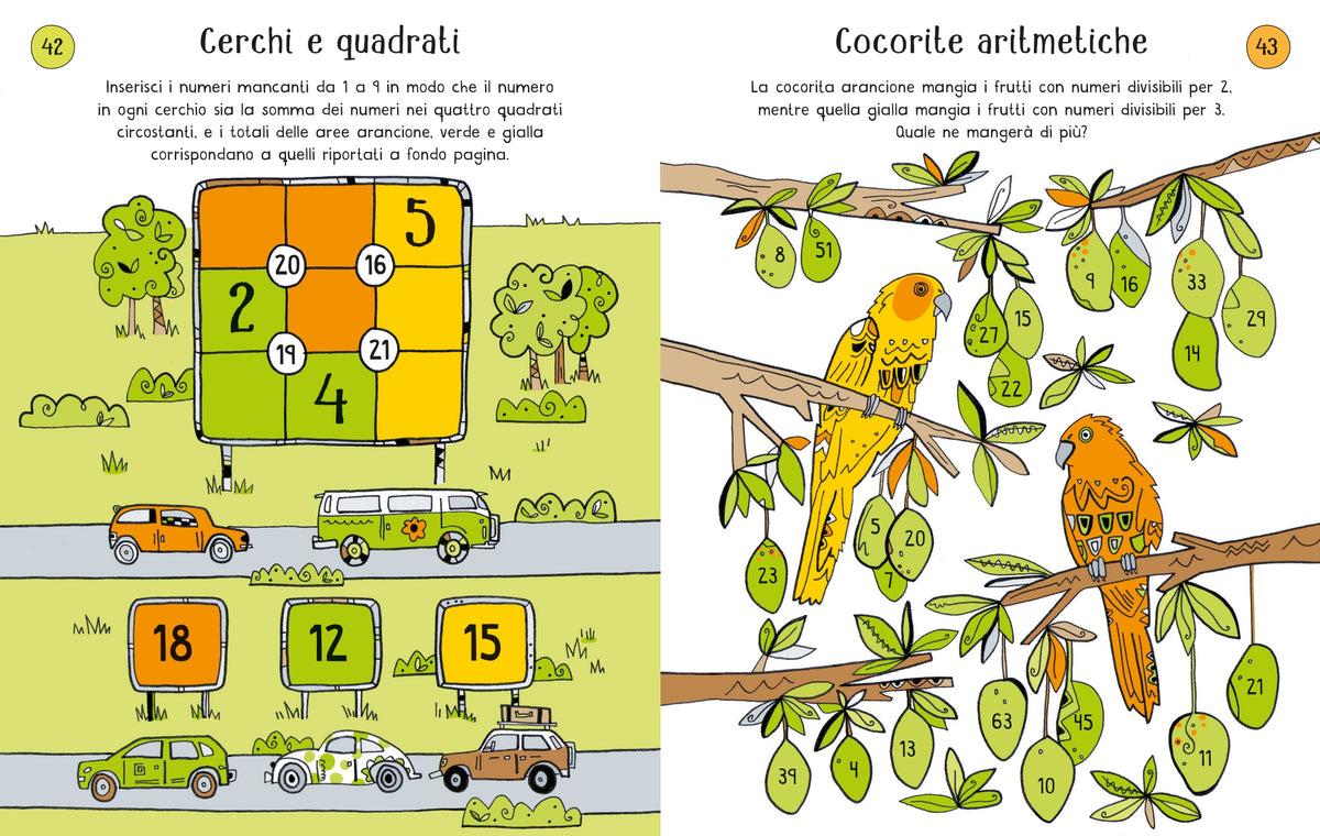 Enigmistica matematica - Usborne - pagine interne